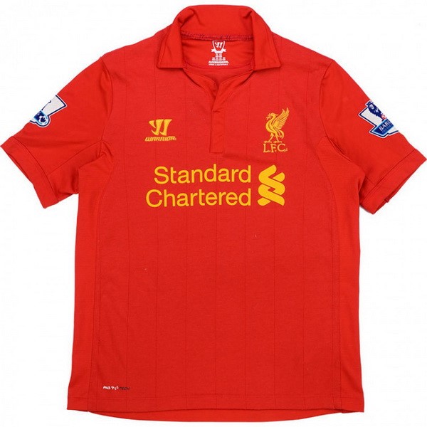 Maillot Football Liverpool Domicile Retro 2012 2013 Rouge